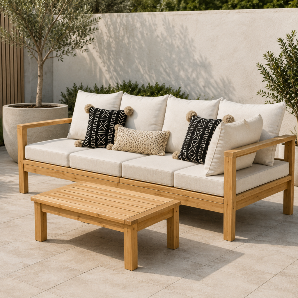 Outdoor Sectional Sofa Plans — DIY Patio Furniture Set